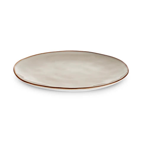 Karaca Aria Reactive Glaze Pizza Tabağı, 32 Cm, Bej