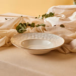 Karaca Aria Reactive Glaze Pastaschale, 26 cm, Beige