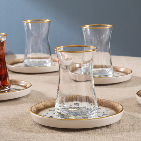 Karaca Elena Teeset, 12-teilig, für 6 Personen