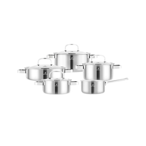 Karaca 3 Ply New Ares 9-Piece Cookware Set