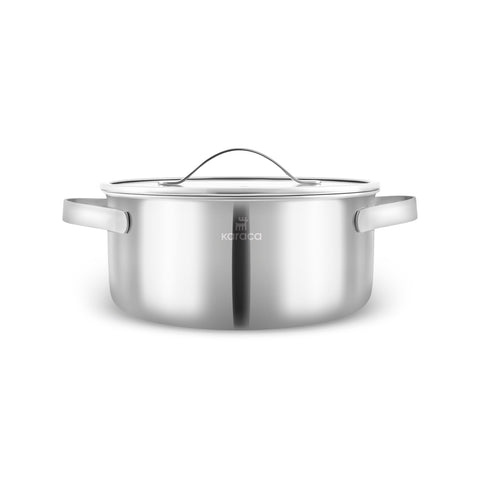 Karaca 3 Ply Culinara 8 Teilig Kochgeschirr Set
