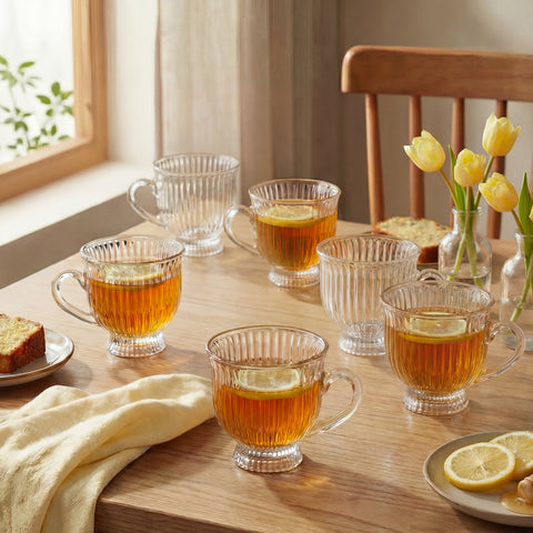 Karaca Hera Tea Glass Set for 6 People, 200 ml