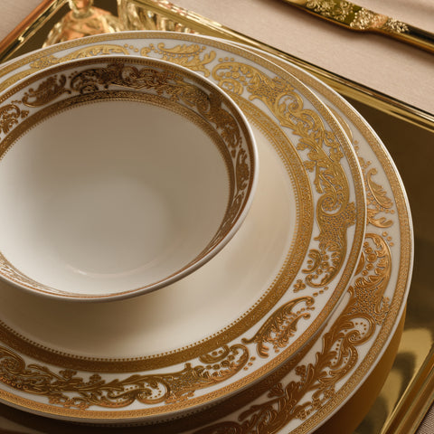 Karaca Elegance Bone Isola 24-Teiliges Tafelservice Für 6 Personen, Mehrfarbig