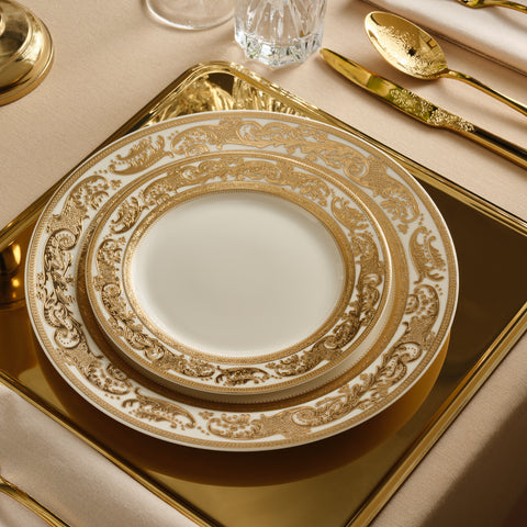 Karaca Elegance Bone Isola 24-Teiliges Tafelservice Für 6 Personen, Mehrfarbig