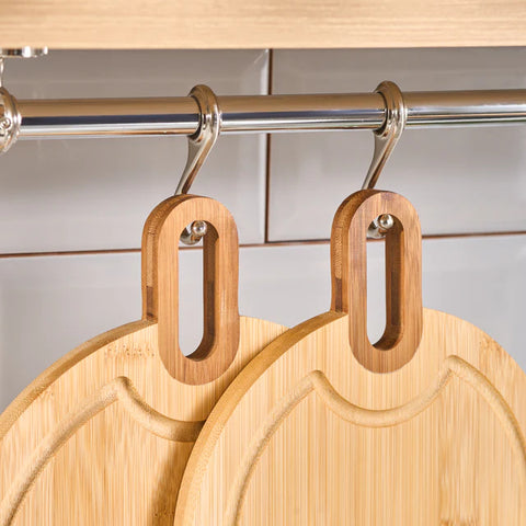 Karaca Ovelcut 2-teiliges Bambus-Schneidebrett-Set, Holz