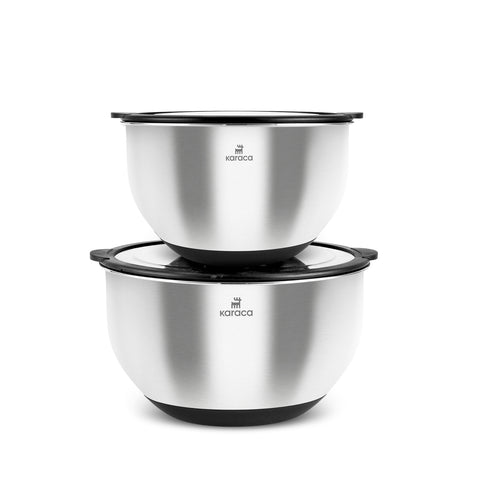 Karaca Mixmaster 2'li Karıştırma Seti, Inox