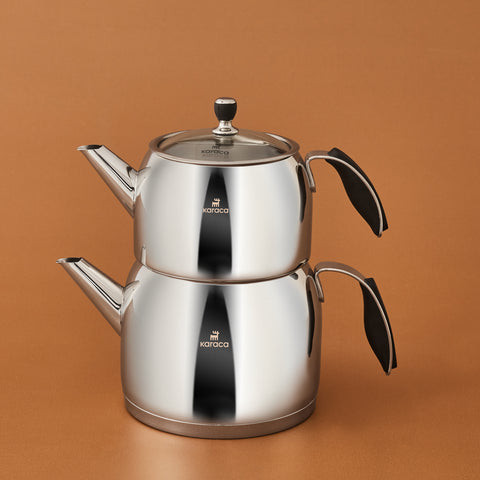 Karaca Stelly Tea Pot Set