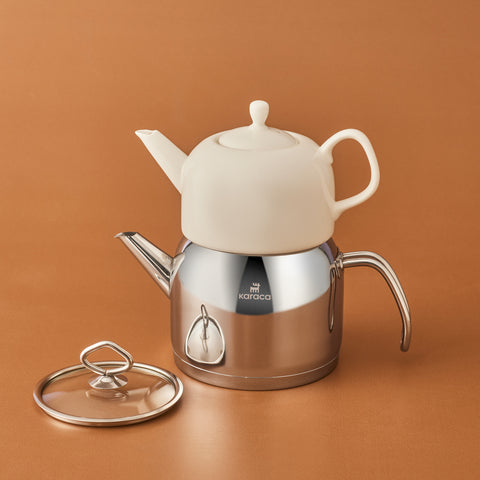 Karaca Pocelinox Porselen Çaydanlık Seti