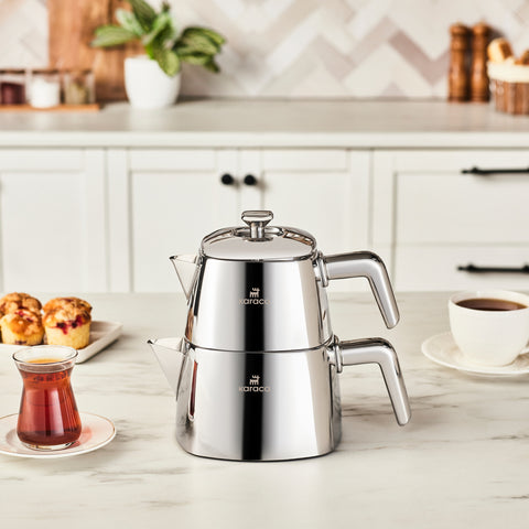 Karaca Brewinox Çaydanlık Seti