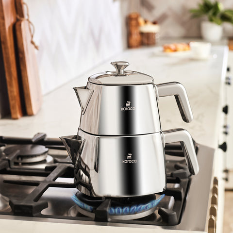 Karaca Brewinox Çaydanlık Seti