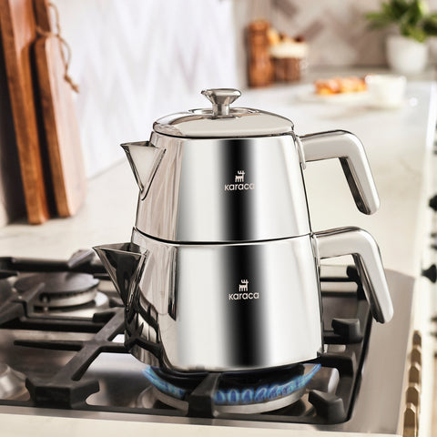 Karaca Brewinox Large Teekannen Set