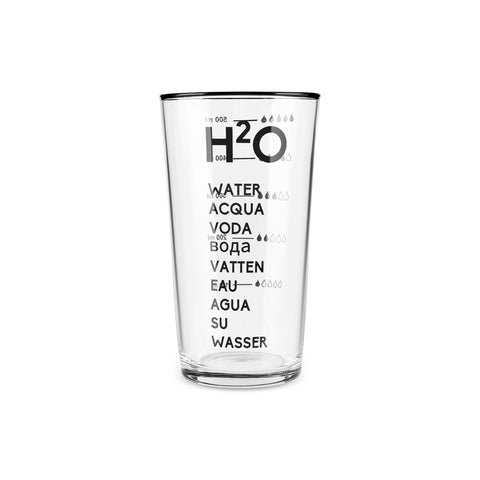 Karaca H2O Schwarzes Erfrischungsgetränkglas, 570 Ml