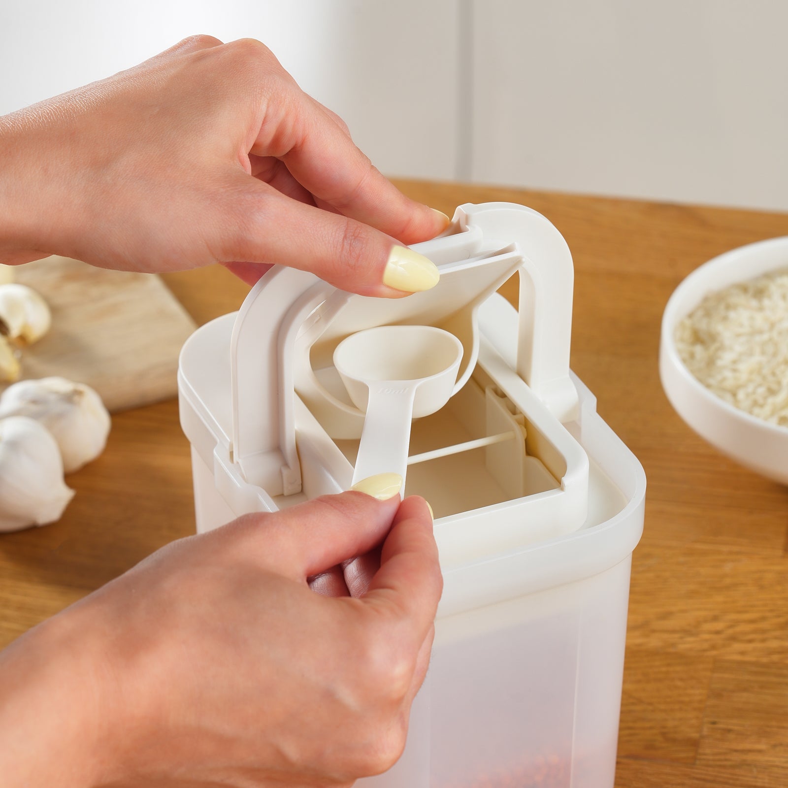 KABIたん専用(ง ˙ω˙)ว Karaca Spoonsafe Kaşıklı Saklama Kabı