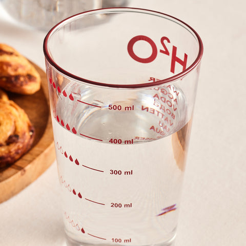 Karaca H2O Kırmızı Meşrubat Bardağı, 570 Ml