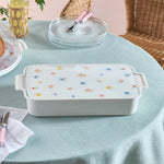 Karaca Fleur 8-teiliges Frühstücksset, Mehrfarbig