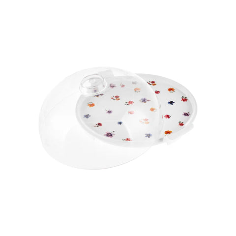 Karaca Fleur Kuchenplatte, 35 cm, Mehrfarbig