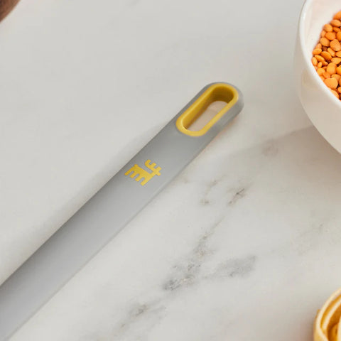 Karaca Silva Silikon Löffel, 33,5 cm, Grau