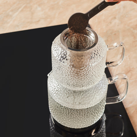 Karaca Glissia Glas Teekanne, Farblos