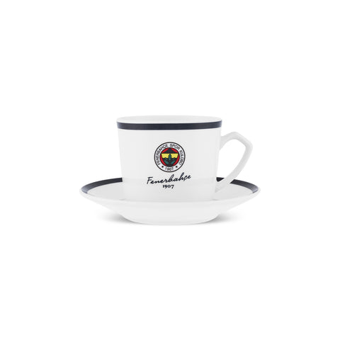 Karaca x Fenerbahçe Lisanslı 6 Kişilik Kahve Fincan Takımı 80 ml
