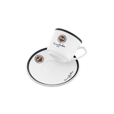 Karaca x Fenerbahçe Lisanslı 6 Kişilik Kahve Fincan Takımı 80 ml