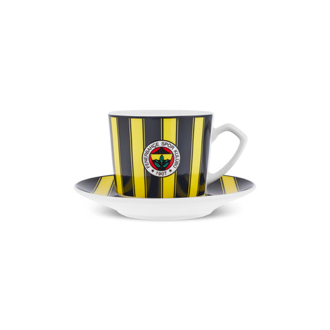 Karaca x Fenerbahçe Lisanslı 6 Kişilik Kahve Fincan Takımı 80 ml