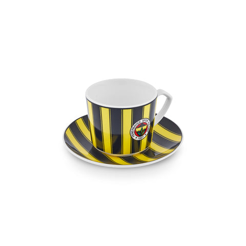 Karaca x Fenerbahçe Lisanslı 6 Kişilik Kahve Fincan Takımı 80 ml