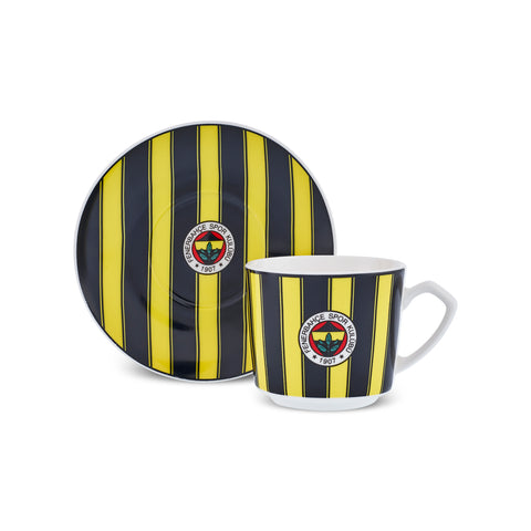 Karaca x Fenerbahçe Lisanslı 6 Kişilik Kahve Fincan Takımı 80 ml