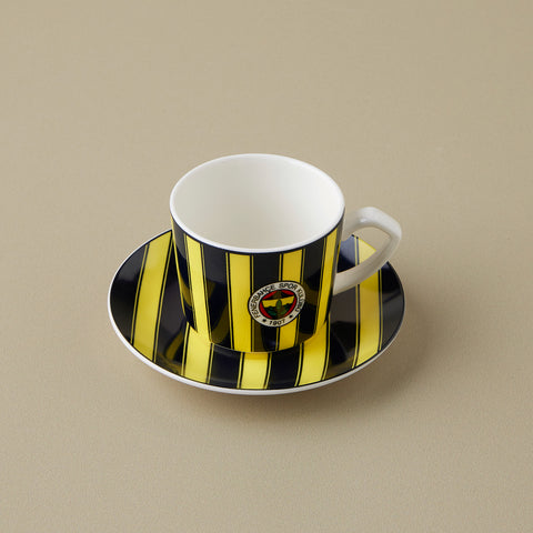 Karaca x Fenerbahçe Lisanslı 6 Kişilik Kahve Fincan Takımı 80 ml
