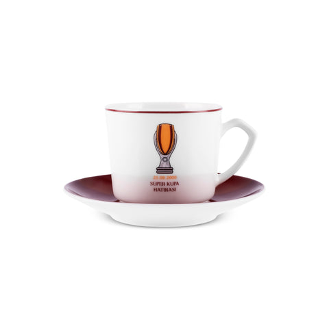 Karaca x Galatasaray Lisanslı 6 Kişilik Kahve Fincan Takımı 80 ml