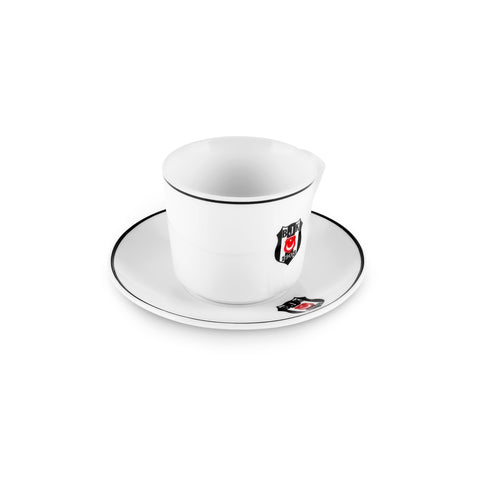 Karaca x Beşiktaş Lisanslı 6 Kişilik Kahve Fincan Takımı 80 ml