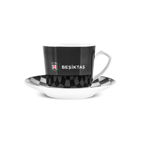Karaca x Beşiktaş Lisanslı 6 Kişilik Kahve Fincan Takımı 80 ml