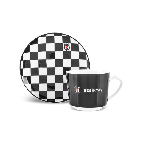 Karaca x Beşiktaş Lisanslı 6 Kişilik Kahve Fincan Takımı 80 ml