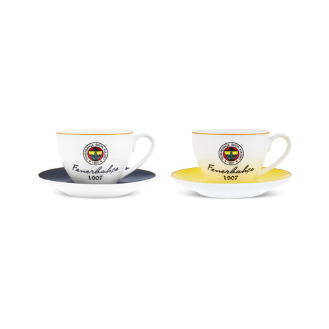 Karaca x Fenerbahçe Lisanslı 2 Kişilik Çay Fincan Takımı 220ML