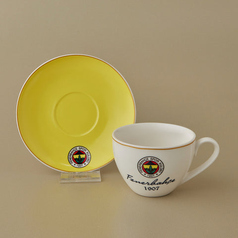 Karaca x Fenerbahçe Lisanslı 2 Kişilik Çay Fincan Takımı 220ML
