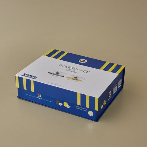 Karaca x Fenerbahçe Lisanslı 2 Kişilik Çay Fincan Takımı 220ML