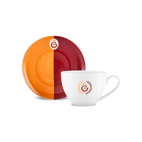 Karaca x Galatasaray Lizenziertes 2-Personen-Teetassen-Set, 220ML