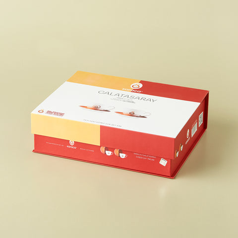 Karaca x Galatasaray Lizenziertes 2-Personen-Teetassen-Set, 220ML