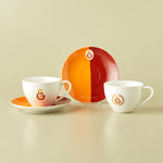 Karaca x Galatasaray Lizenziertes 2-Personen-Teetassen-Set, 220ML