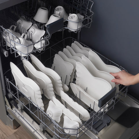 Karaca Stream Bone China Pieris 6 Kişilik 34 Parça Servis Seti, Beyaz