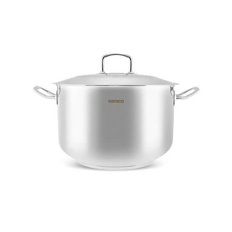 Karaca Nazen XL Edelstahl-Aşure-Topf, 34 cm