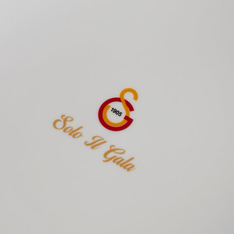 Karaca x Galatasaray Lizenziertes Forever Bone 24-teiliges Tafelservice für 6 Personen