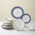 Karaca x Fenerbahçe Licensed Forever Bone 24-Piece Dinner Set for 6 People
