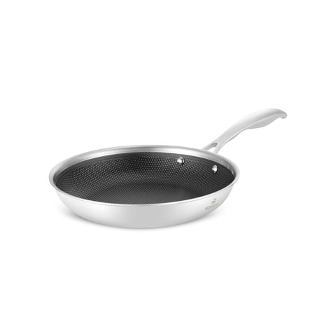 Karaca 5Ply PowerSteel 316+ Stainless Steel Induction Pan, 24 cm, Silver