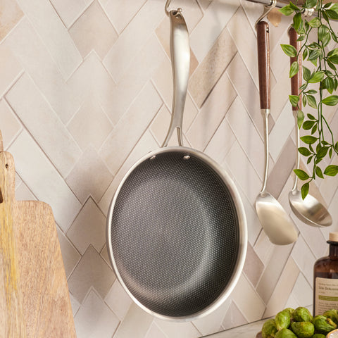 Karaca 5Ply PowerSteel 316+ Stainless Steel Induction Pan, 24 cm, Silver