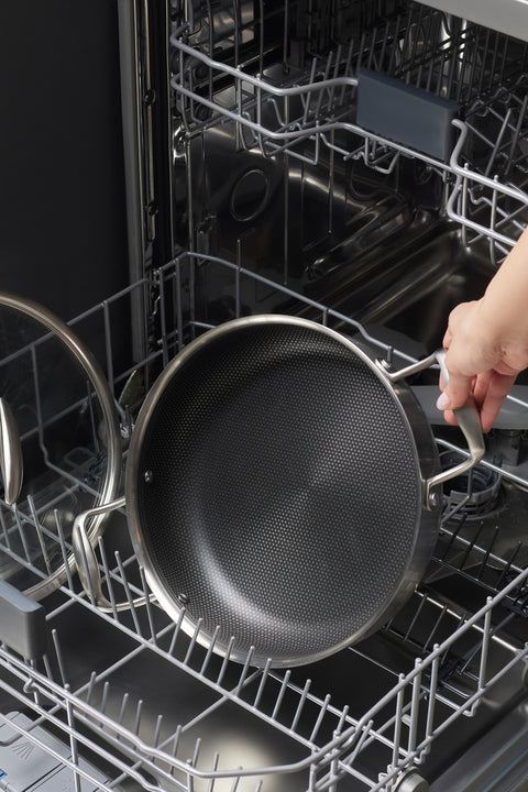 Karaca 5Ply PowerSteel 316+ Paslanmaz Çelik İndüksiyon Basık Tencere ve Kapak, 28 cm, Gümüş