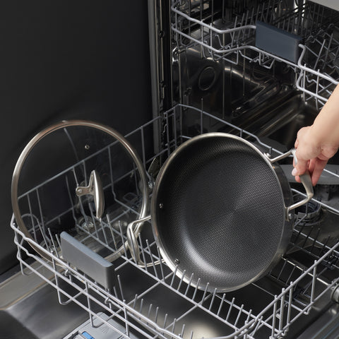 Karaca 5Ply PowerSteel 316+ Paslanmaz Çelik İndüksiyon Basık Tencere ve Kapak, 28 cm, Gümüş