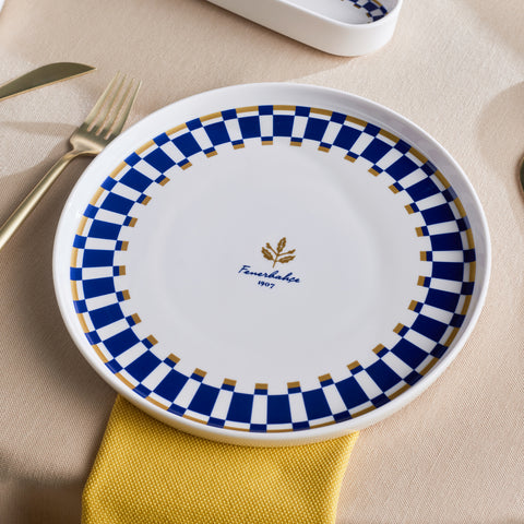 Karaca x Fenerbahçe Lizenziertes Forever Bone – 14-teiliges Frühstücksset für 6 Personen