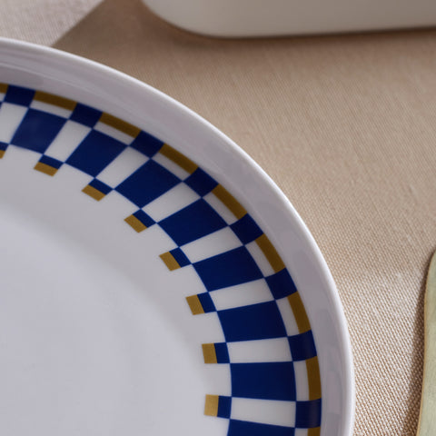 Karaca x Fenerbahçe Lizenziertes Forever Bone – 14-teiliges Frühstücksset für 6 Personen