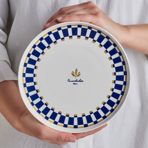 Karaca x Fenerbahçe Lizenziertes Forever Bone – 14-teiliges Frühstücksset für 6 Personen
