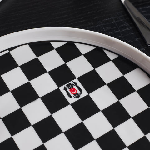 Karaca x Beşiktaş Lizenziertes Forever Bone – 14-teiliges Frühstücksset für 6 Personen
